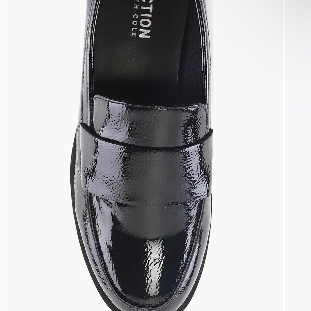 Fern Patent Loafer Kenneth Cole Reaction - Women’s black patent loafers size 6